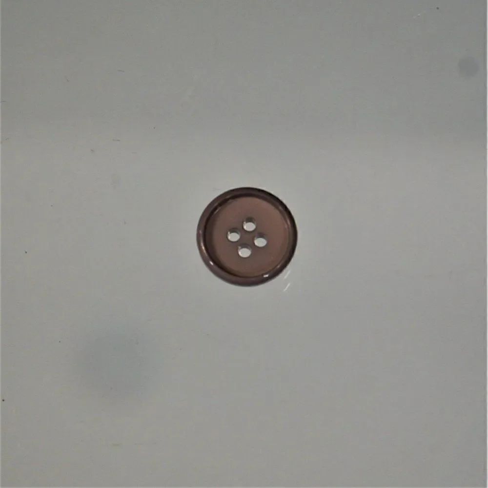 Missoni Replacement Button 4 Hole Gray Plastic Button - Picture 3 of 8